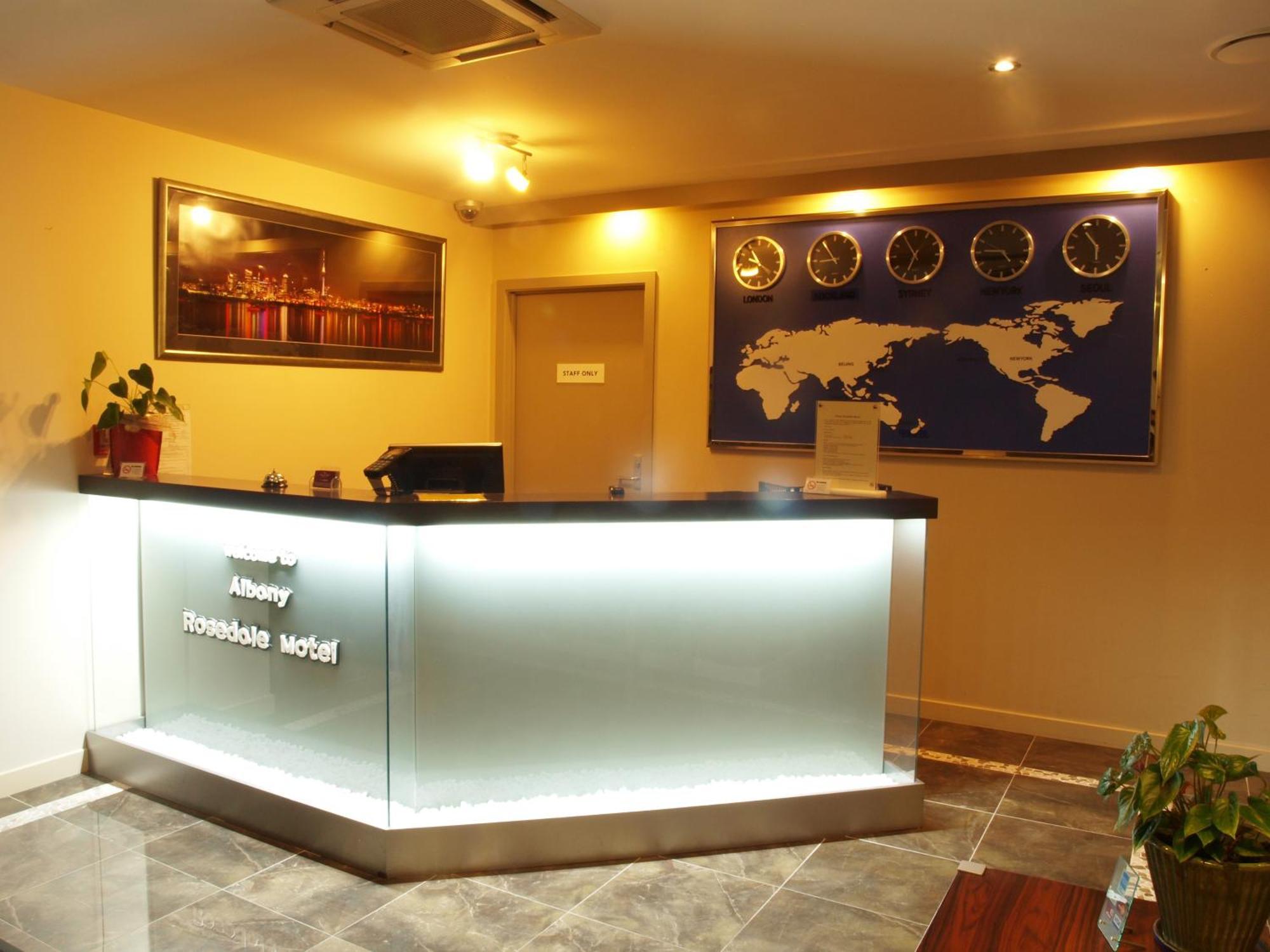 Albany Rosedale Motel Auckland Eksteriør bilde